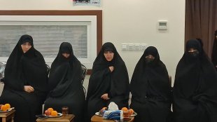 دیدار معاون رئیس‌جمهور با خانواده شهید لاریجانی